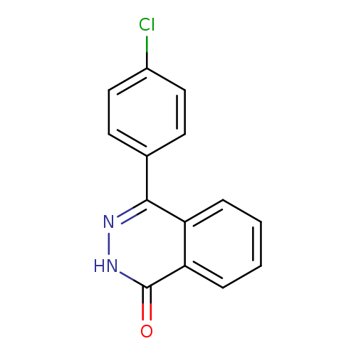 Clc1ccc(cc1)c1n[nH]c(=O)c2c1cccc2