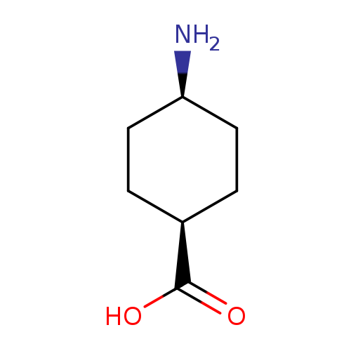 N[C@@H]1CC[C@@H](CC1)C(=O)O