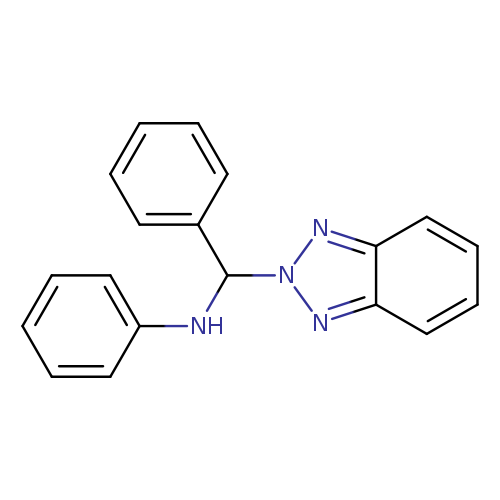 c1ccc(cc1)C(n1nc2c(n1)cccc2)Nc1ccccc1