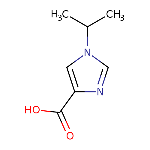 CC(n1cnc(c1)C(=O)O)C