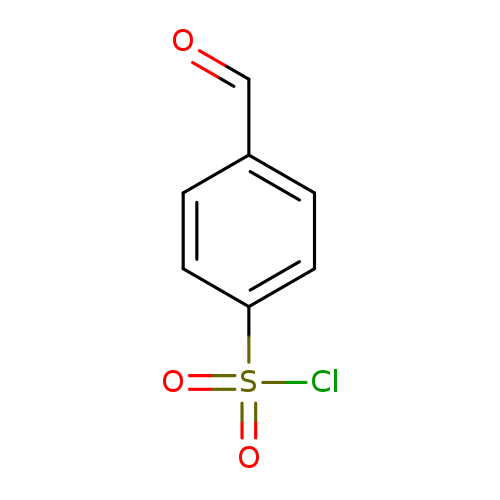O=Cc1ccc(cc1)S(=O)(=O)Cl