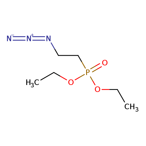 CCOP(=O)(OCC)CCN=[N+]=[N-]