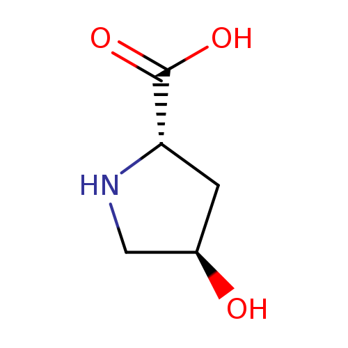 O[C@H]1CN[C@@H](C1)C(=O)O