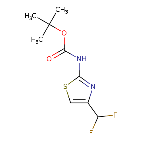 FC(c1csc(n1)NC(=O)OC(C)(C)C)F