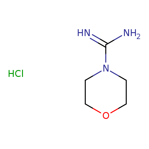 NC(=N)N1CCOCC1.Cl