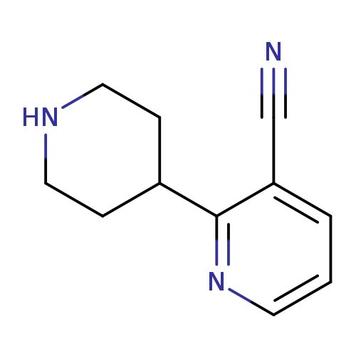 N#Cc1cccnc1C1CCNCC1