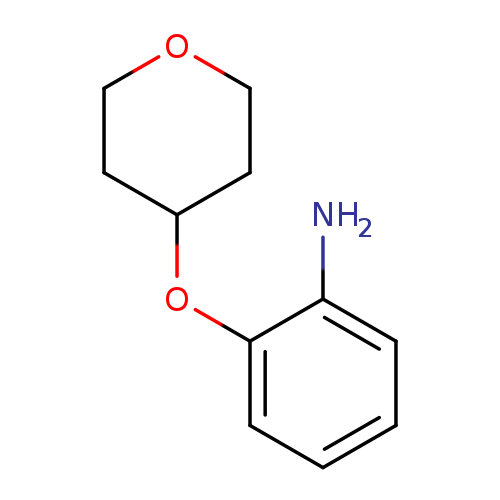 Nc1ccccc1OC1CCOCC1