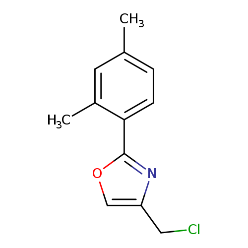 ClCc1coc(n1)c1ccc(cc1C)C