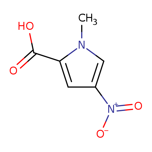 [O-][N+](=O)c1cn(c(c1)C(=O)O)C