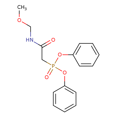 COCNC(=O)CP(=O)(Oc1ccccc1)Oc1ccccc1