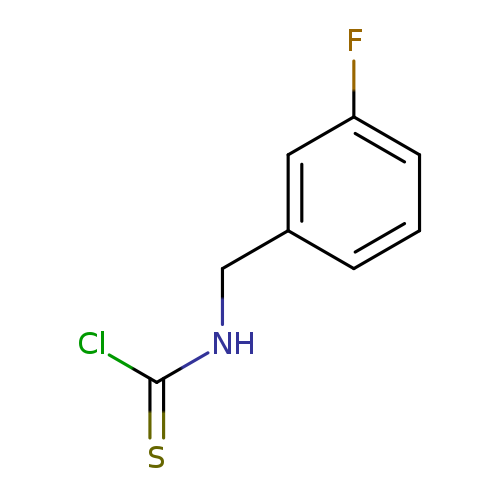 ClC(=S)NCc1cccc(c1)F