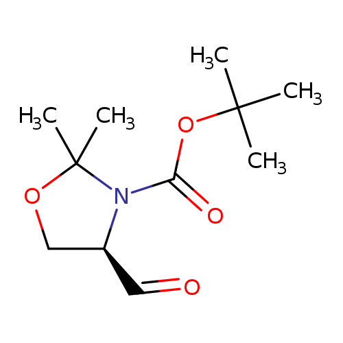 O=C[C@H]1COC(N1C(=O)OC(C)(C)C)(C)C