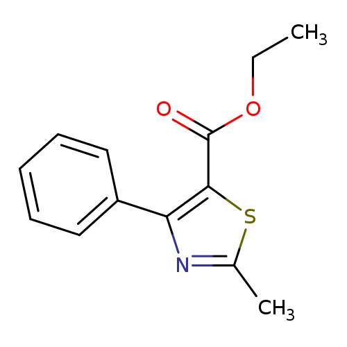 CCOC(=O)c1sc(nc1c1ccccc1)C