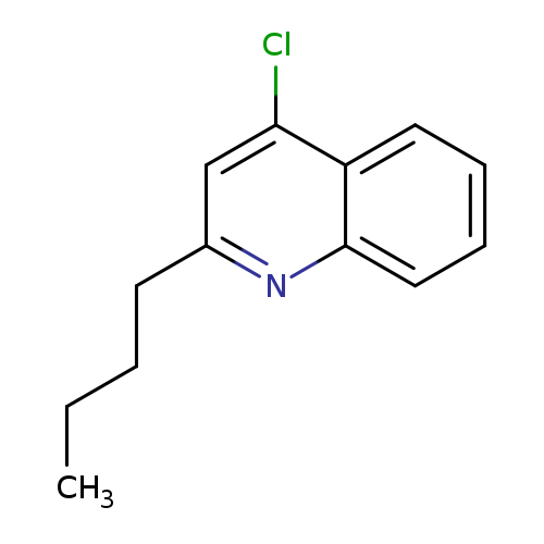 CCCCc1cc(Cl)c2c(n1)cccc2