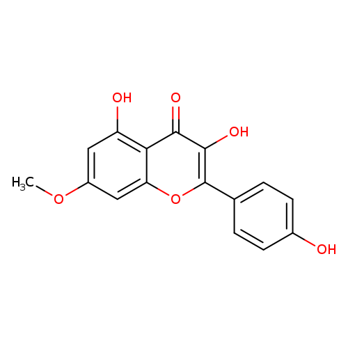 COc1cc(O)c2c(c1)oc(c(c2=O)O)c1ccc(cc1)O