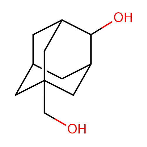 OCC12CC3CC(C2)C(C(C1)C3)O