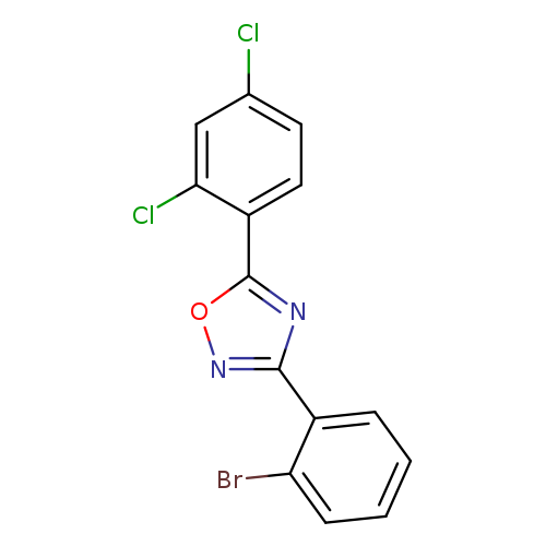 Clc1ccc(c(c1)Cl)c1onc(n1)c1ccccc1Br