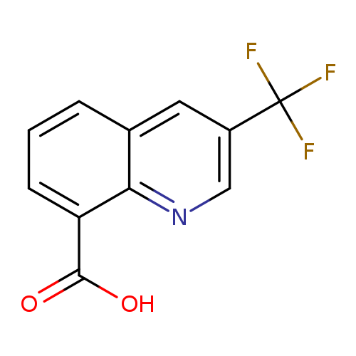 OC(=O)c1cccc2c1ncc(c2)C(F)(F)F