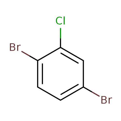 Brc1ccc(c(c1)Cl)Br