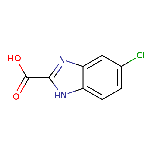 Clc1ccc2c(c1)nc([nH]2)C(=O)O