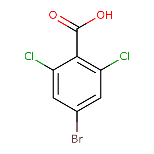 OC(=O)c1c(Cl)cc(cc1Cl)Br