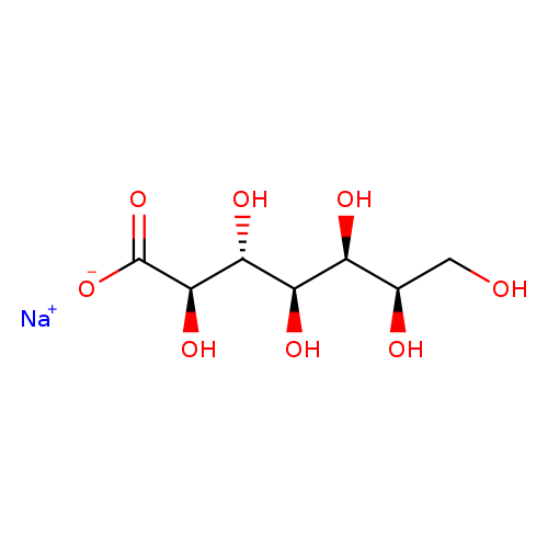 OC[C@H]([C@@H]([C@H]([C@H]([C@H](C(=O)[O-])O)O)O)O)O.[Na+]