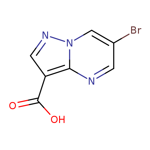 Brc1cnc2n(c1)ncc2C(=O)O