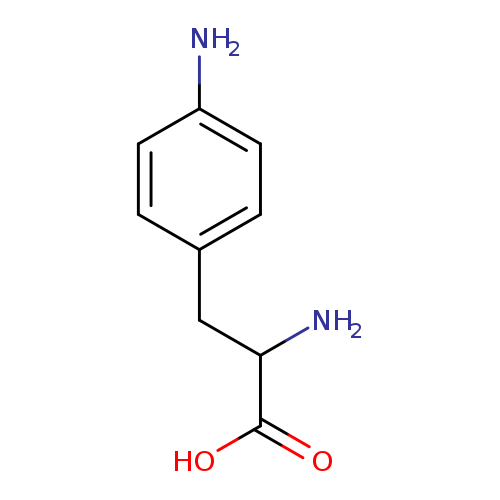 NC(C(=O)O)Cc1ccc(cc1)N