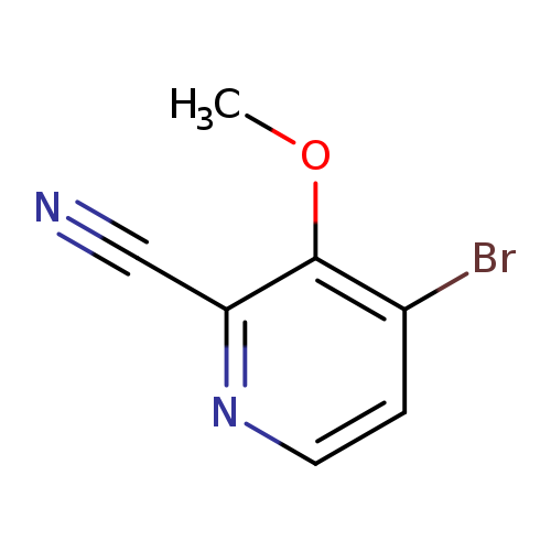 COc1c(C#N)nccc1Br