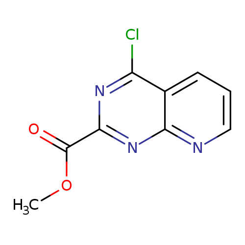 COC(=O)c1nc(Cl)c2c(n1)nccc2