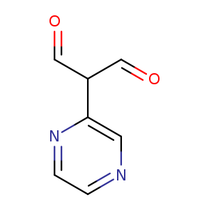 O=CC(c1nccnc1)C=O