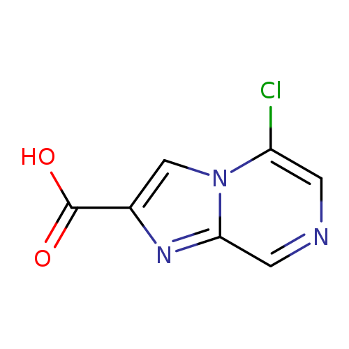 OC(=O)c1cn2c(n1)cncc2Cl