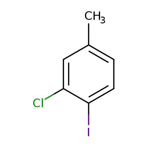 Cc1ccc(c(c1)Cl)I