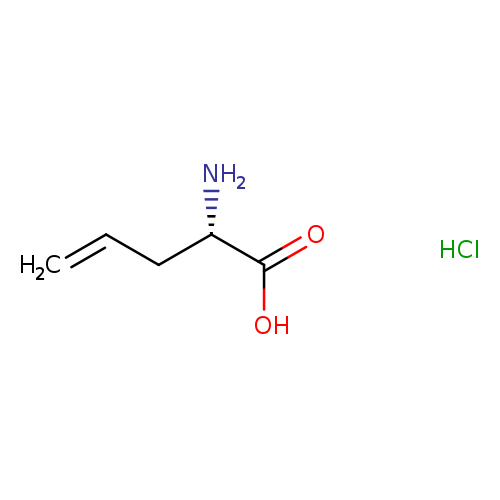 N[C@H](C(=O)O)CC=C.Cl