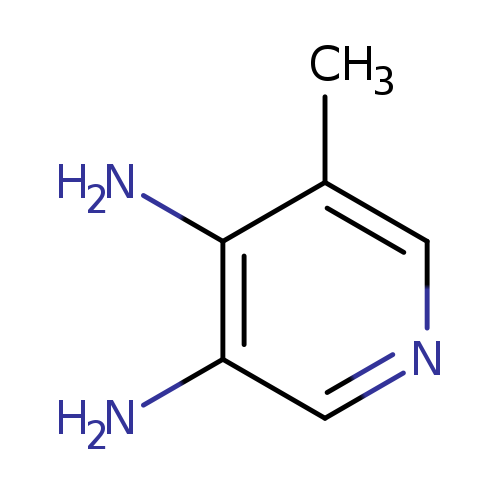 Nc1c(C)cncc1N