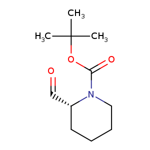 O=C[C@H]1CCCCN1C(=O)OC(C)(C)C
