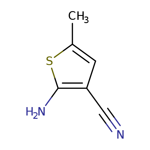 N#Cc1cc(sc1N)C