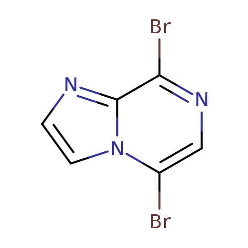 Brc1cnc(c2n1ccn2)Br