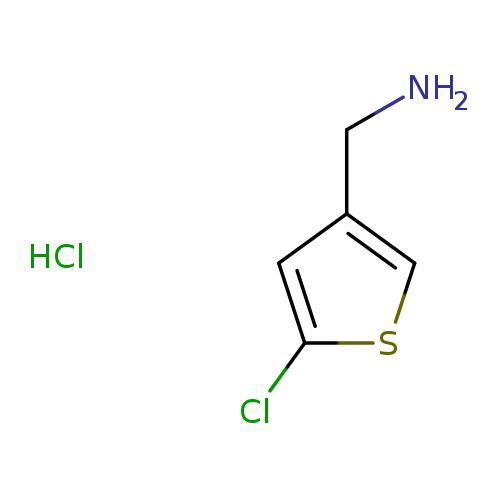 NCc1csc(c1)Cl.Cl