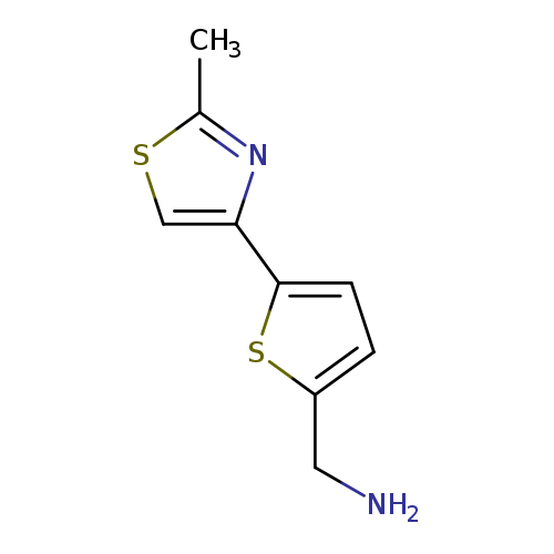 NCc1ccc(s1)c1csc(n1)C