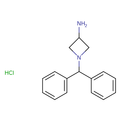 NC1CN(C1)C(c1ccccc1)c1ccccc1.Cl