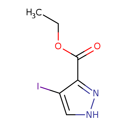 CCOC(=O)c1n[nH]cc1I