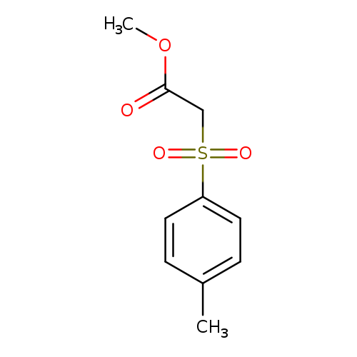 COC(=O)CS(=O)(=O)c1ccc(cc1)C