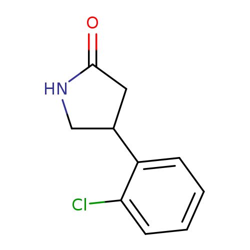 O=C1NCC(C1)c1ccccc1Cl