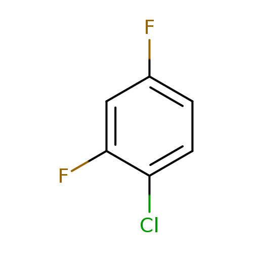 Fc1ccc(c(c1)F)Cl