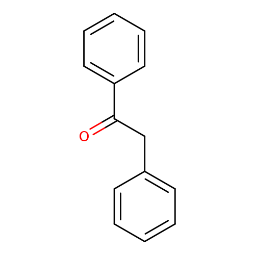 O=C(c1ccccc1)Cc1ccccc1