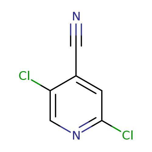 N#Cc1cc(Cl)ncc1Cl