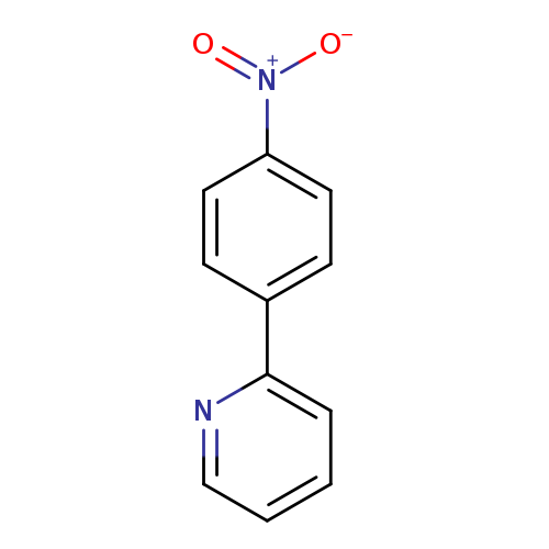 [O-][N+](=O)c1ccc(cc1)c1ccccn1