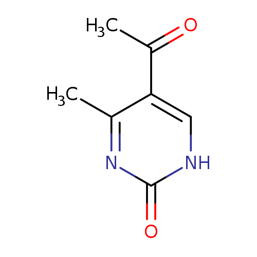CC(=O)c1c[nH]c(=O)nc1C