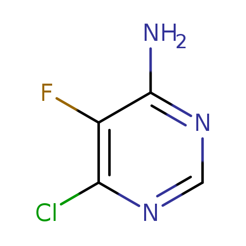 Fc1c(N)ncnc1Cl